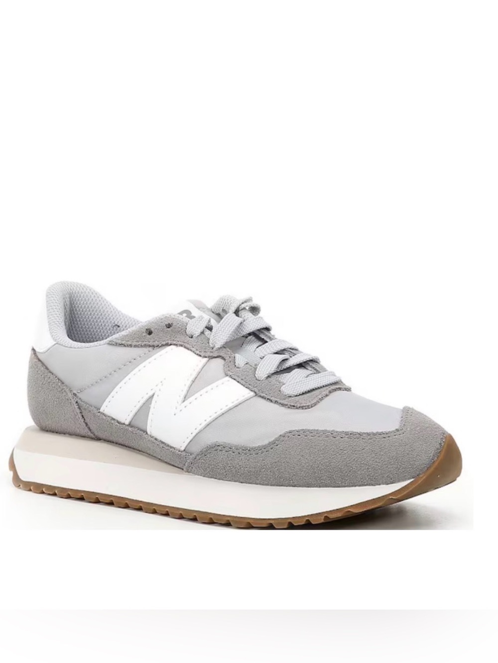 New Balance 237 Marblehead Gum Sneakers Gray Suede Retro Running Shoes